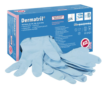 KCL Dermatril 740 Nitril-Einmalhandschuh der Spitzenklasse